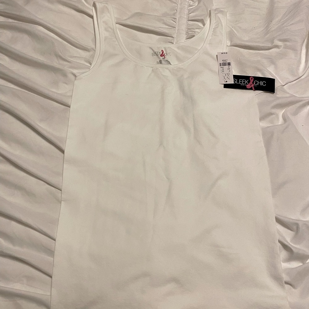 Sleek n chic mid support tank up with stretch